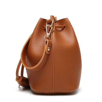 Magalie - Sac seau en cuir pour femme - Sofrima