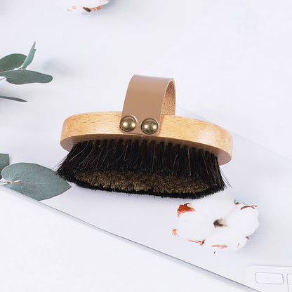 BrushUp - Theaceae Shoe Wooden Handle Household Shoe Brush Two-sided Washbasin Multifunctional Brush