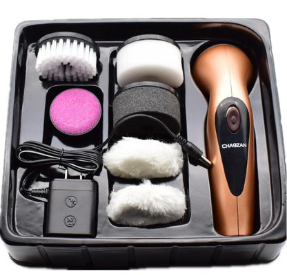 ShinePro - Charging Household Electric Handheld Shoe Cleaner Shoe Brush Multi-functional Leather Cleaner