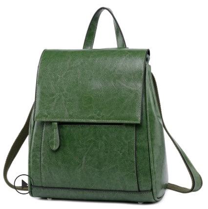 Alison - Sac à dos en cuir véritable pour femme