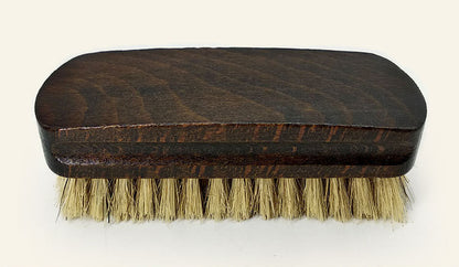 PerfectBrush - Pig Brush Leather Shoe Brush With Solid Wood Handle